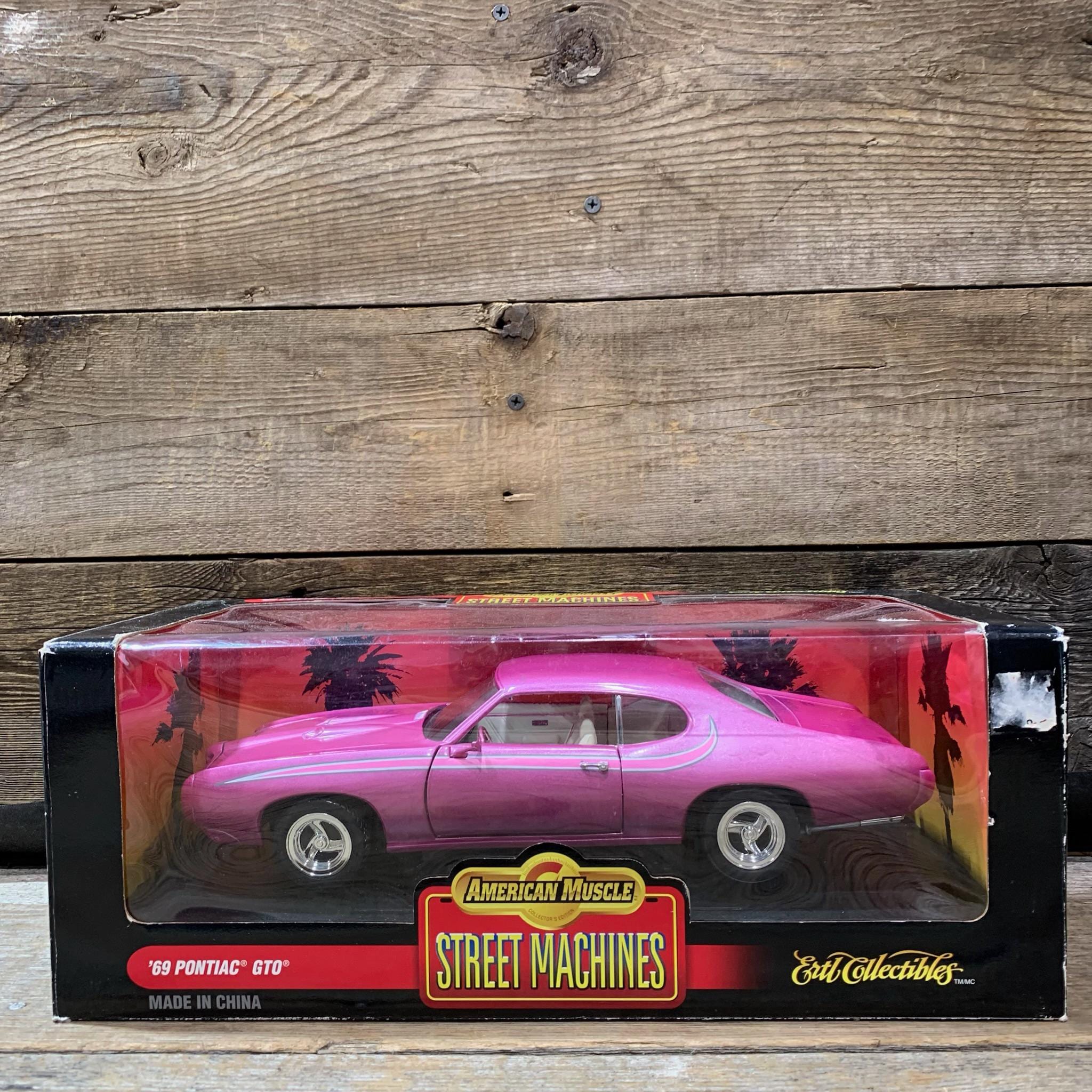 ERTL, American Muscle, Street Machines, '69 Pontiac GTO, 1:18