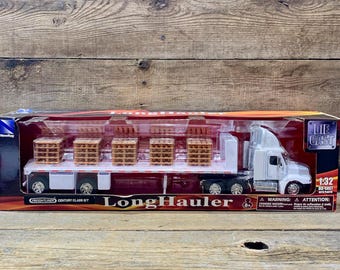 Camion MINI POWER SHINSEI Freightliner Transporteur De Voitures – échelle 1/53, état Collection