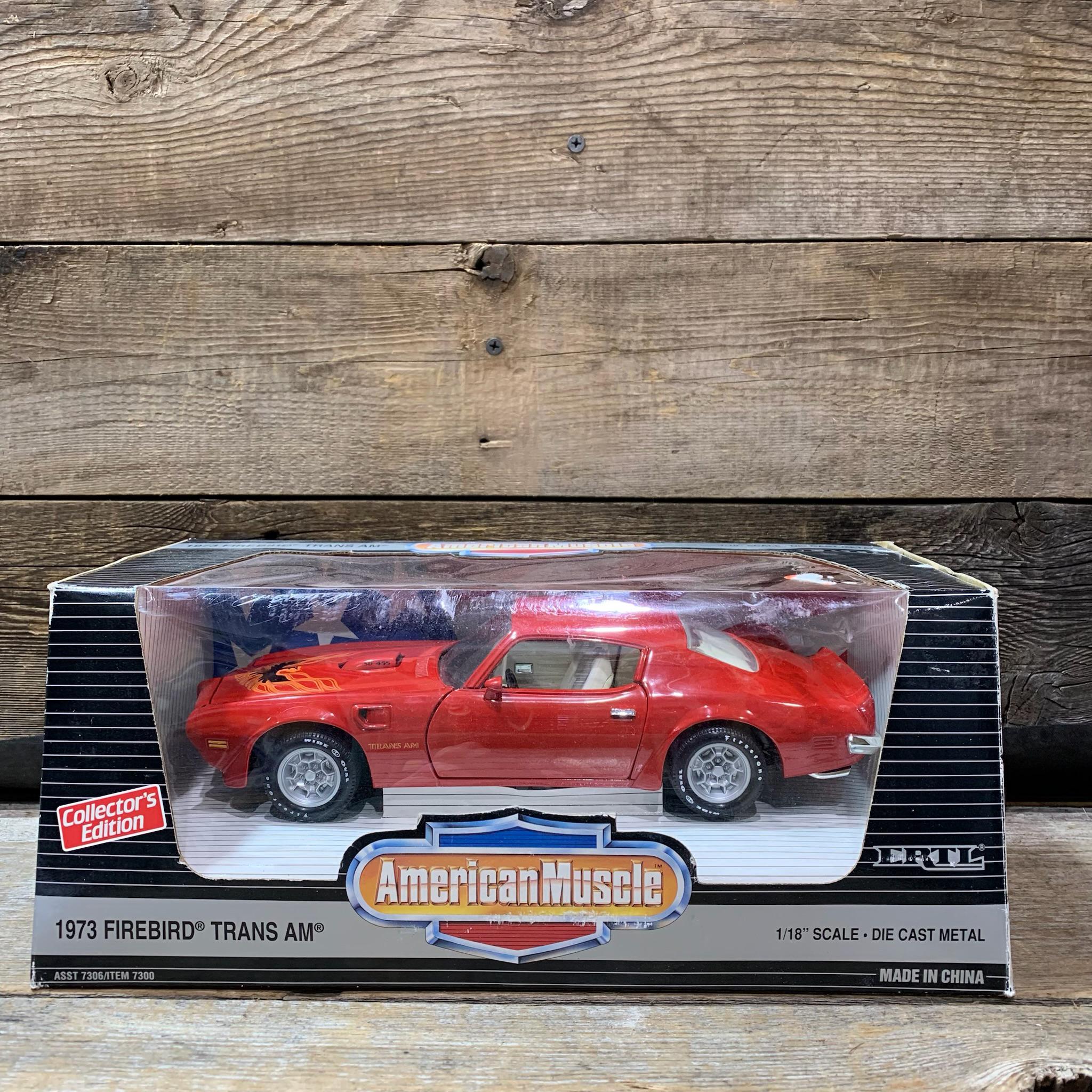 ERTL, American Muscle, 1973 Firebird Trans Am, 1:18 Scale, Diecast