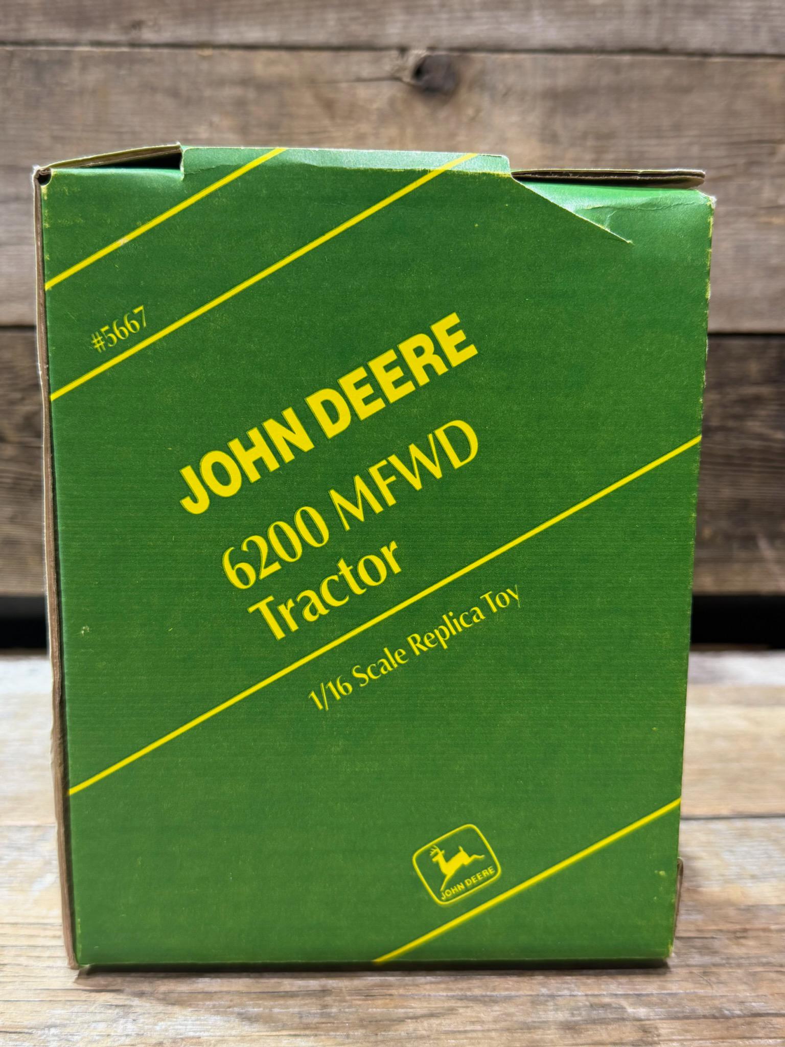 ERTL, John Deere 6200 MFWD Tractor, #5667, 1:16 Scale, Diecast