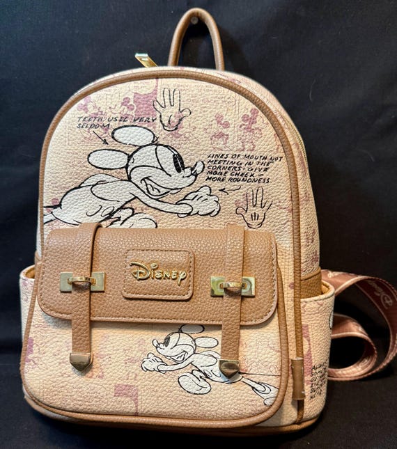 Wonda Pop, Disney, Mickey Mouse, Vegan Leather, Mini Backpack, NWOT
