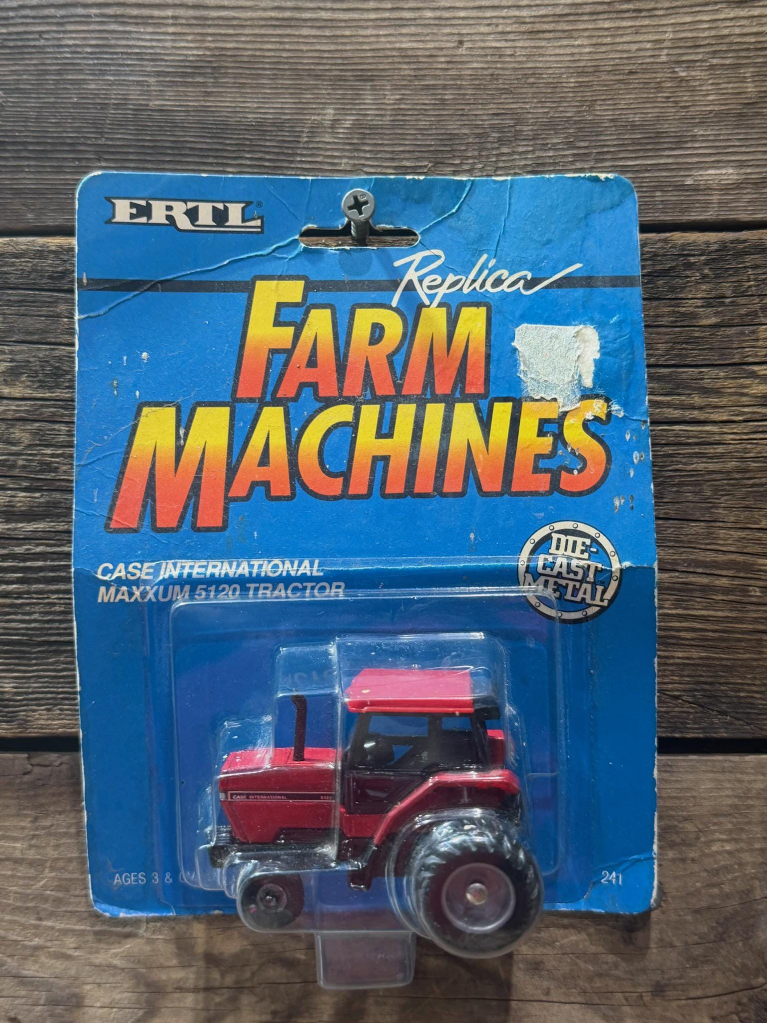 1991 ERTL, Farm Machines, Case IH Maxxum 5120 Tractor, #241, 1:64