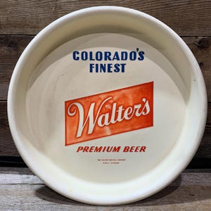 Vintage Breweriana, Collectible Plastic & Metal Beer Trays