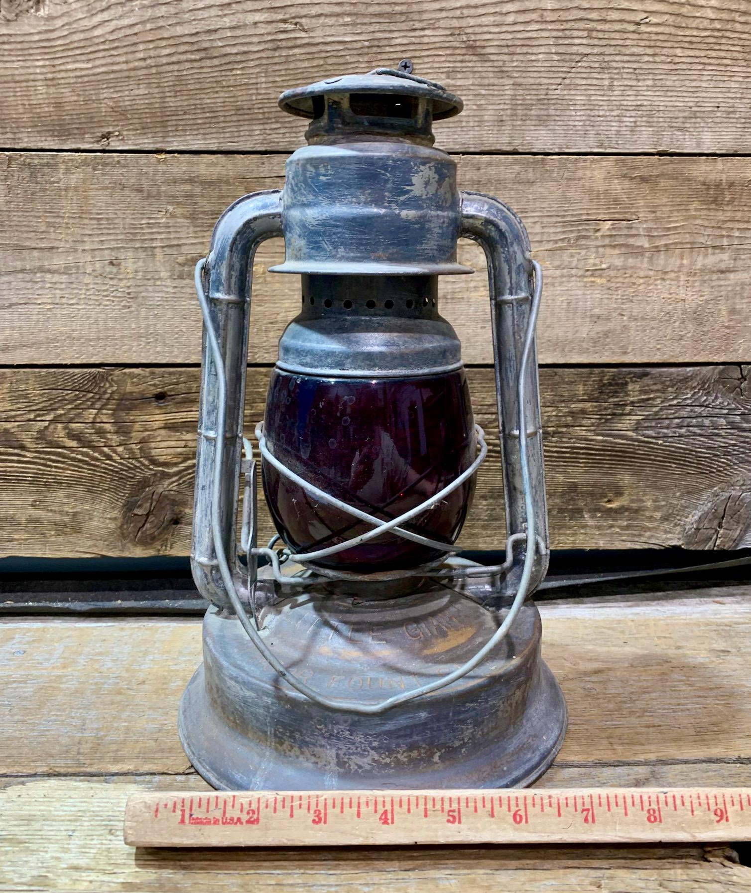 【レアカラー】Dietz Little Giant P.D.Hモデル　ランタン 1926-1950s Dietz, Little Giant Lantern, Red Globe - Etsy