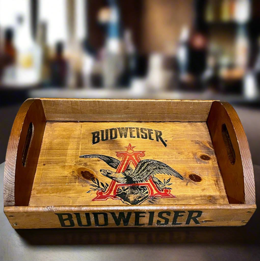 ★Budweiser ヴィンテージ木箱 Anheuser-Busch★ ヴィンテージ BUDWEISER 木箱 -通販-ローズボールアンティークス