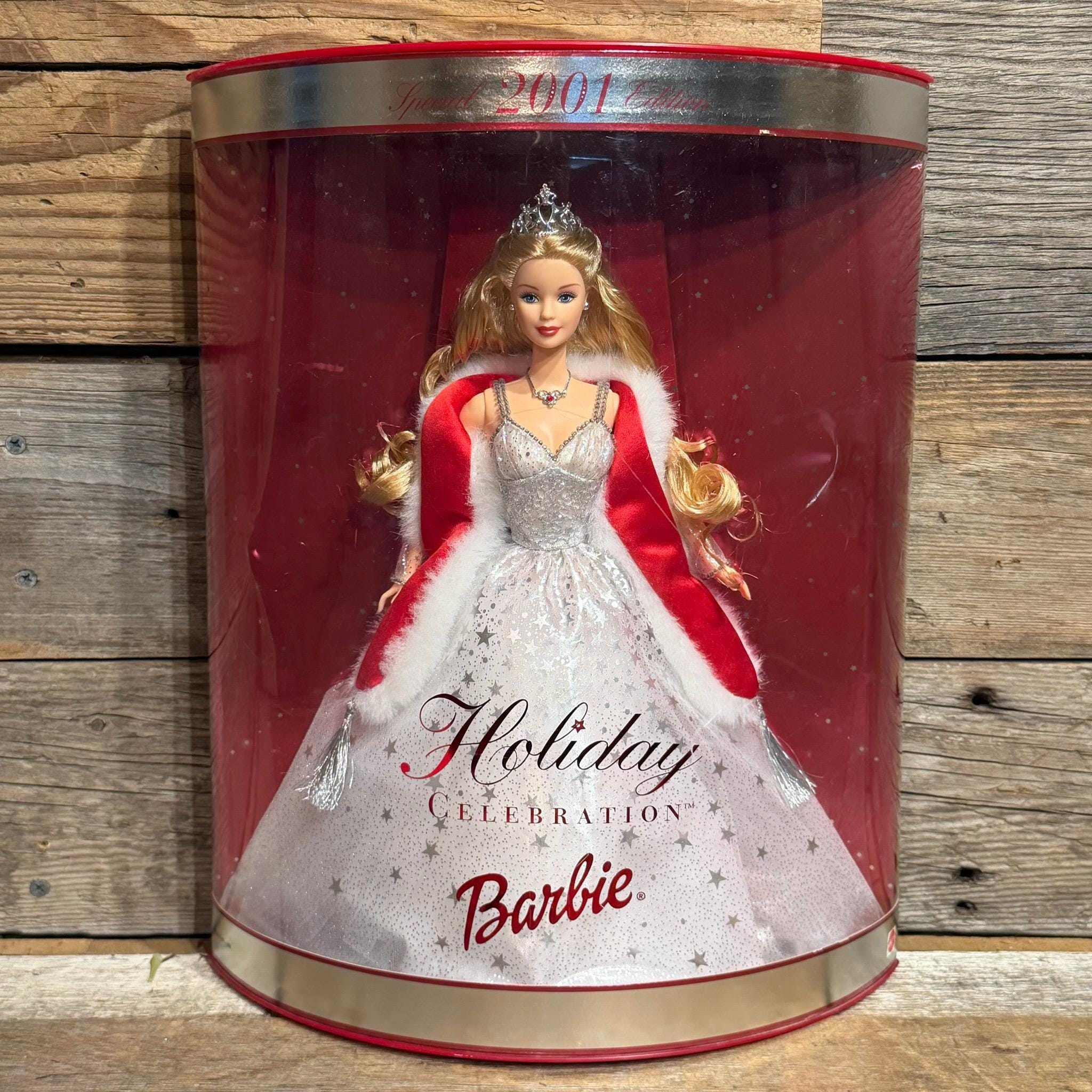 Special Edition 2001 Holiday Celebration Barbie - Etsy