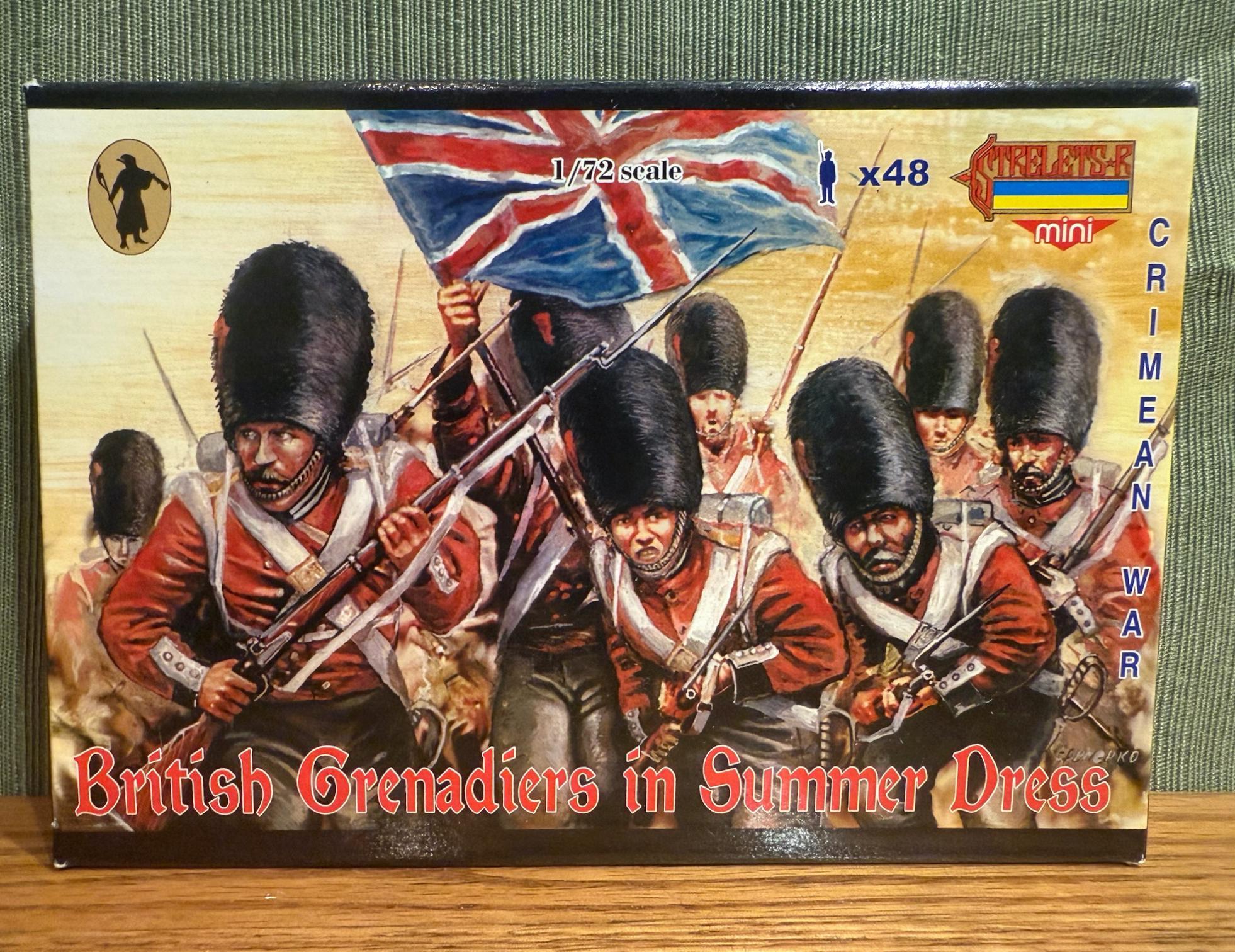 1/24 Scale Resin English Grenadier Figure Kit – Unassembled / Unpainted – Militaria Model 3037