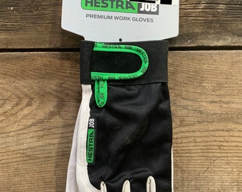 Hestra Job, Premium Work Gloves, Kobolt Flex, Medium, NWT