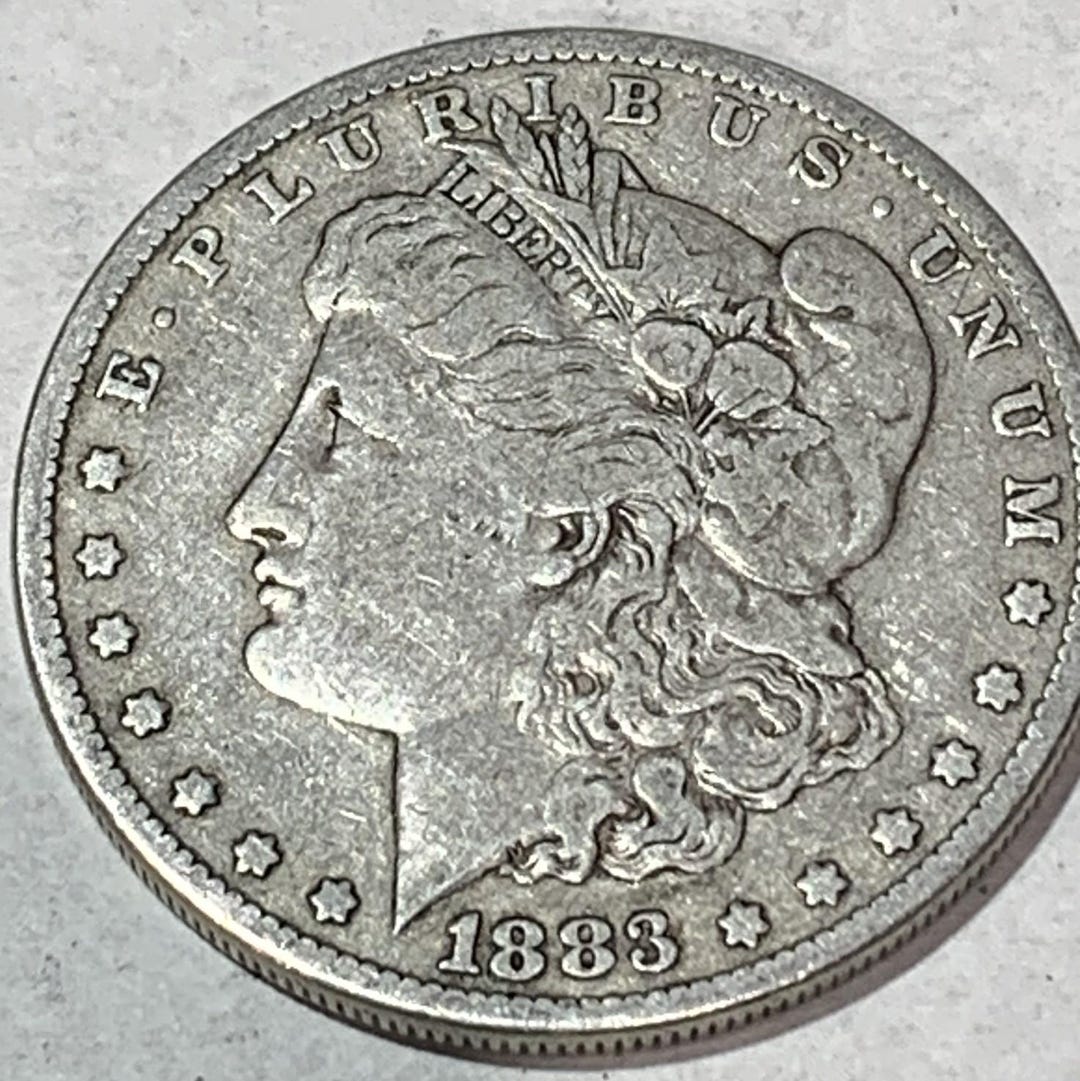 1883 Philadelphia Mint, E. Pluribus Unum, Morgan Silver, One Dollar