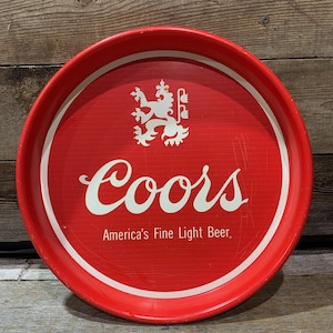 Coors, Amerikas feines Hellbier, Coors Griffin, Metallbiertablett