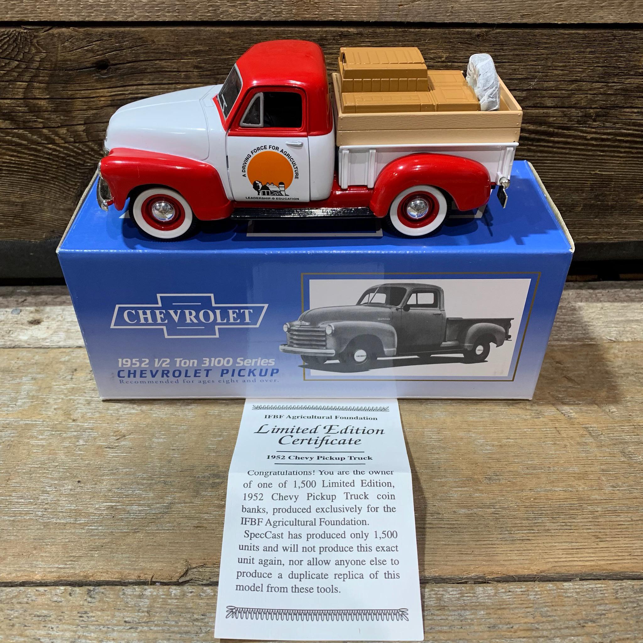Liberty Classics, 1952 Chevrolet Pickup 1/2 Ton 3100 Series, Coin