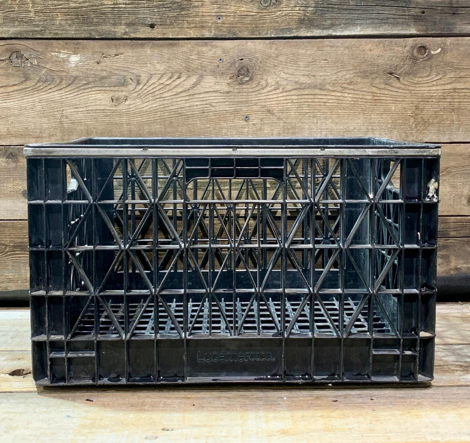 Metal milk crate - Etsy 日本