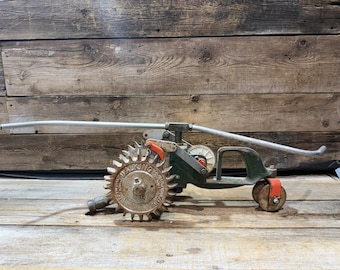1930s-50s National, Walking Lawn Sprinkler, Model A5, Cast Iron