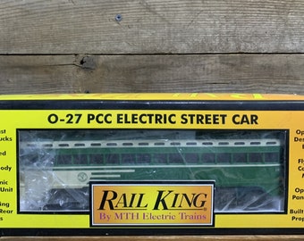 MTH Electric Trains, San Francisco PCC Car, No. 30-2504-0, 0-27, NIB