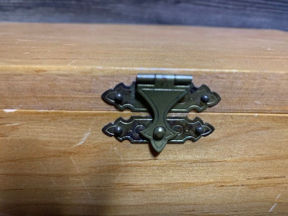 Solid Wood Jewelry Box, Trinket Box, 8" x 5" - image 2