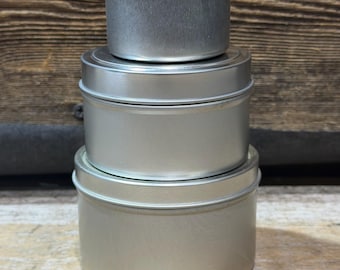 Candle Tins, General Storage Tins, Set of 3