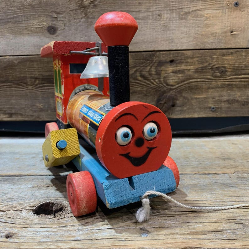 1949-52 Fisher Price, Bell Ringer, Looky Chug-chug Locomotive, No. 161 ...