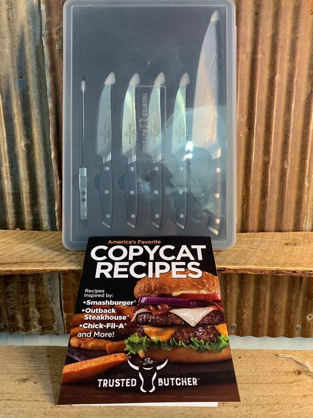 The Trusted Butcher Knife Set With Copycat Recipes NIB Etsy