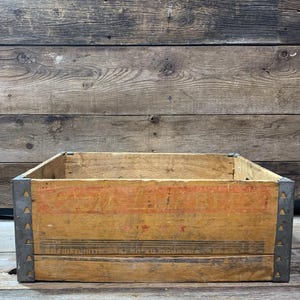 Coors ヴィンテージ木製ボックス Antique Wooden Coors Box | Proxibid