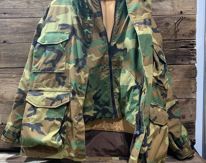 Cabela's Outdoor Gear, 100% poliéster, flanela camuflada militar, tamanho médio - Portugal