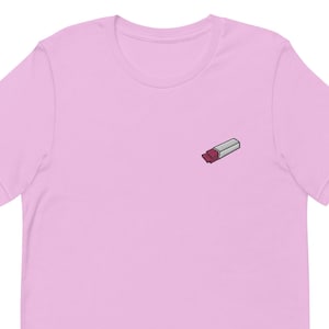 Bubble Gum Unisex T-Shirt, besticktes Unisex T-Shirt Geschenk für Freund, Freundin, Unisex Kurzarm-Shirt - mehrere Farben