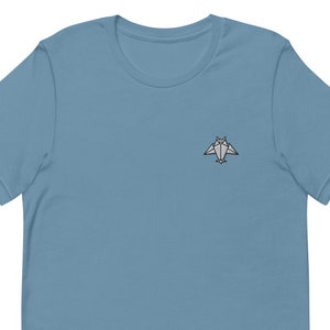 Origami Owl Unisex T-Shirt, Embroidered Unisex T-Shirt Gift for Boyfriend, Girlfriend, Unisex Short Sleeve Shirt - Multiple Colors