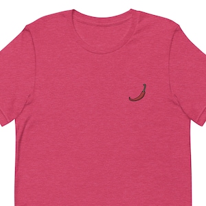 T-shirt unisexe pimenté, cadeau t-shirt unisexe brodé pour petit ami, petite amie, chemise à manches courtes unisexe - plusieurs couleurs