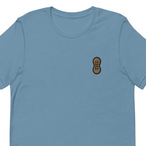 T-shirt unisexe cacahuète, t-shirt unisexe brodé, cadeau pour petit ami, petite amie, chemise à manches courtes unisexe - Plusieurs couleurs