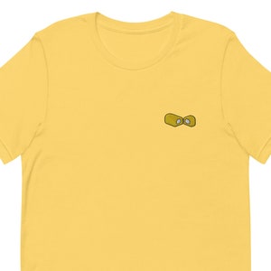 Twinkie Unisex T-Shirt, Embroidered Unisex T-Shirt Gift for Boyfriend, Girlfriend, Unisex Short Sleeve Shirt - Multiple Colors