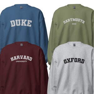 College sweaters cheap hotsell