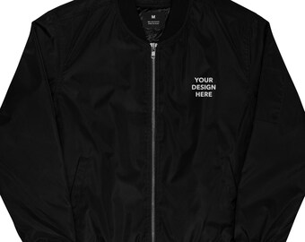 create bomber jacket
