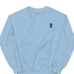 Cadeau sweat-shirt brodé sac de couchage, joli pull à col rond unisexe, pull à manches longues - plusieurs couleurs