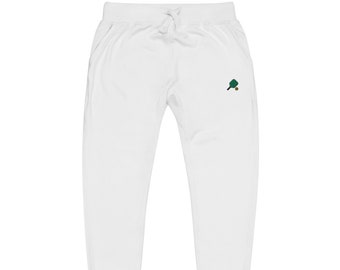 Embroidered Pickleball Sweatpants: Fleece Lined Joggers