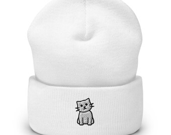 Meow Beanie Hat | Etsy
