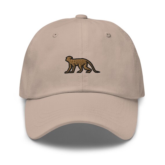 Monkey Dad Hat Embroidered Unisex Hat 