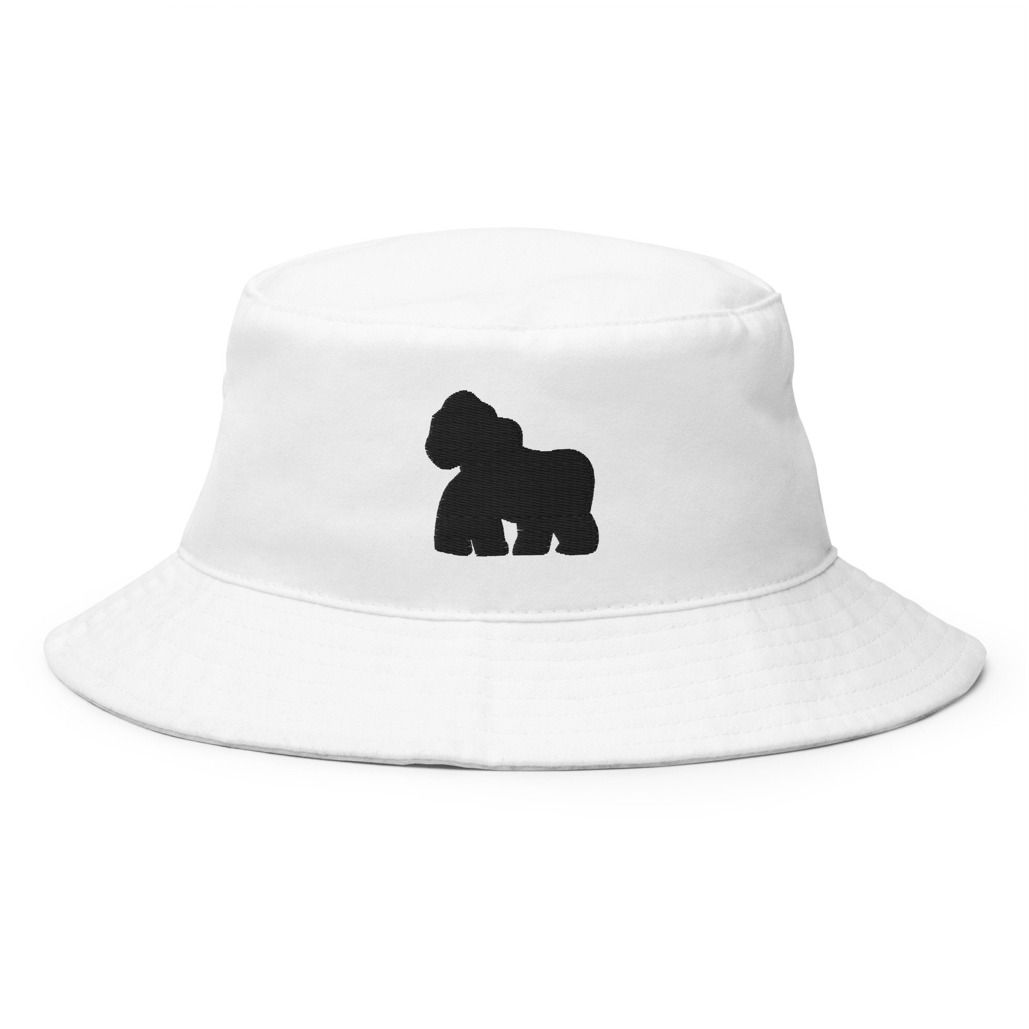 Gorilla Bucket Hat Embroidered Bucket 
