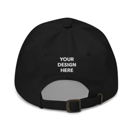Personalized Embroidered Dad Hat: Custom Text Cotton Twill Cap - Etsy