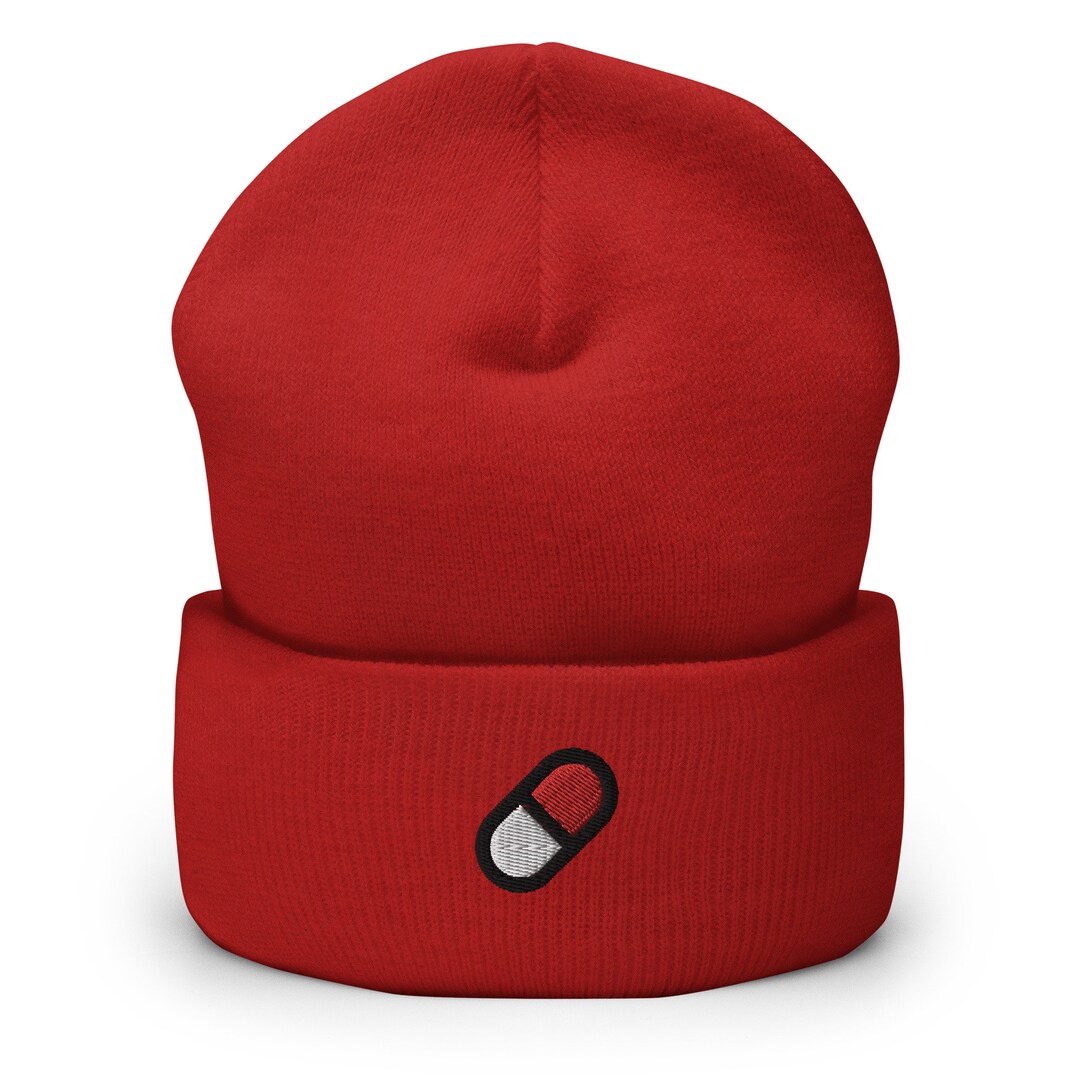 [EENK] / ☆ XEEY Beanie / Cream/Red XEEY Beanie - Cream/Red : EENK SHOP