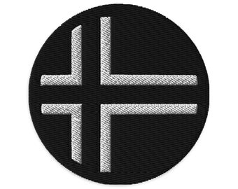 Toppa Ricamata Bandiera Norvegese Con Scritta Norway - 7x4,8 Cm, Da Cucire O Stirare Su Abiti E Borse