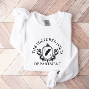 Sudadera bordada del Departamento de Tortura, regalo de álbum, sudadera TS