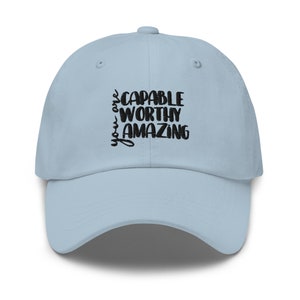 Self Love Dad Hat, Embroidered Unisex Hat, Handmade Dad Cap, Adjustable Baseball Cap Gift - Multiple Colors