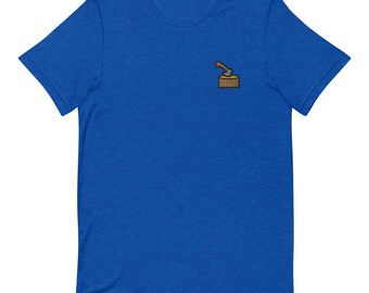 Ax Unisex T-shirt, Embroidered Unisex T-shirt Gift for