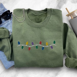 Christmas lights sweatshirt main image 0