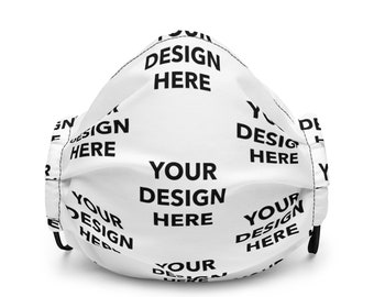 Benutzerdefinierte Gesichtsmaske: All Over Print, Ihr Design oder Logo, wiederverwendbar