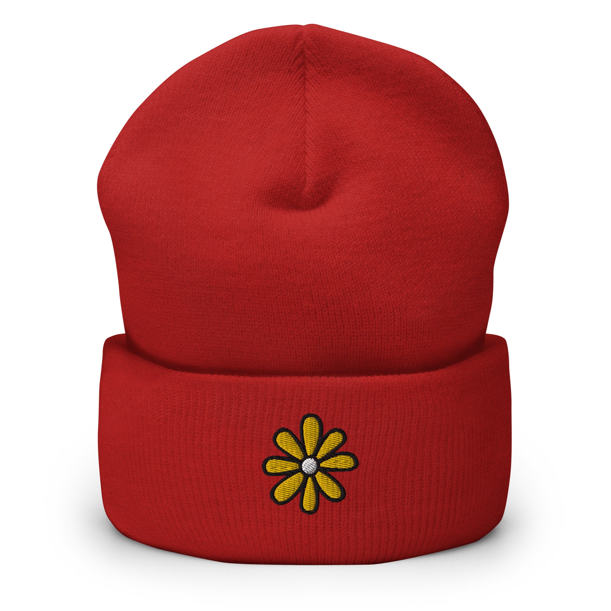 美品 RITSUKOKARITA rich Flower lame beanie Fox Floral Embroidered Beanie – chocolateraisinfury