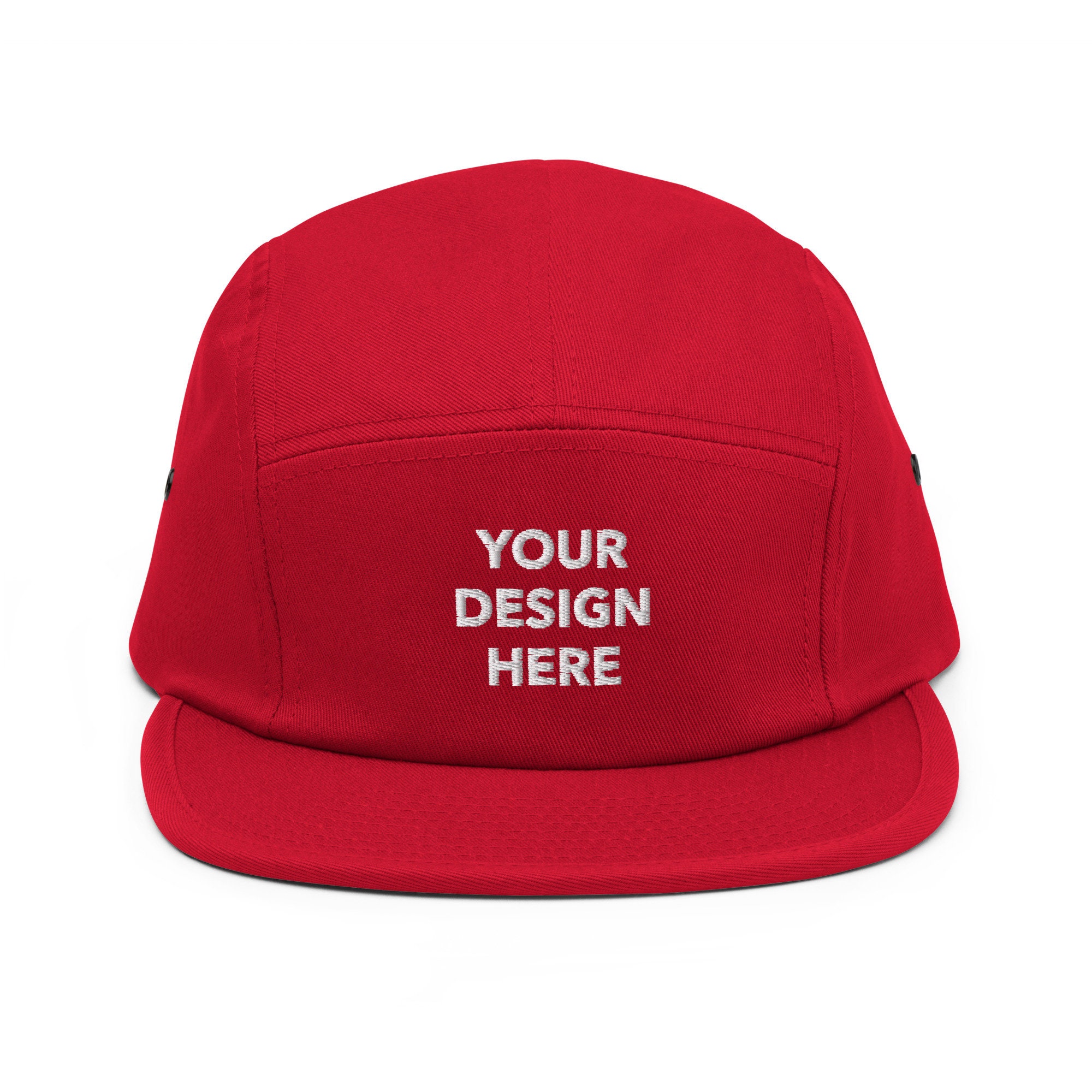 Personalized Embroidered Five Panel Hat 