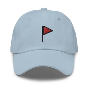 Flag Embroidered Dad Hat,  Embroidered Unisex Hat, Dad Cap, Adjustable Baseball Cap Gift for Him