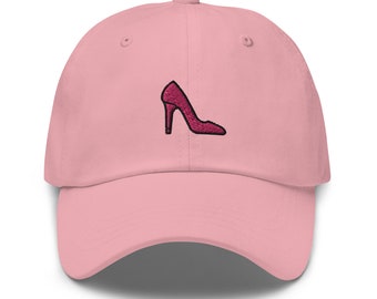 NOBU Embroidered Dad Hat: Beige Cotton Twill Baseball Cap - Etsy