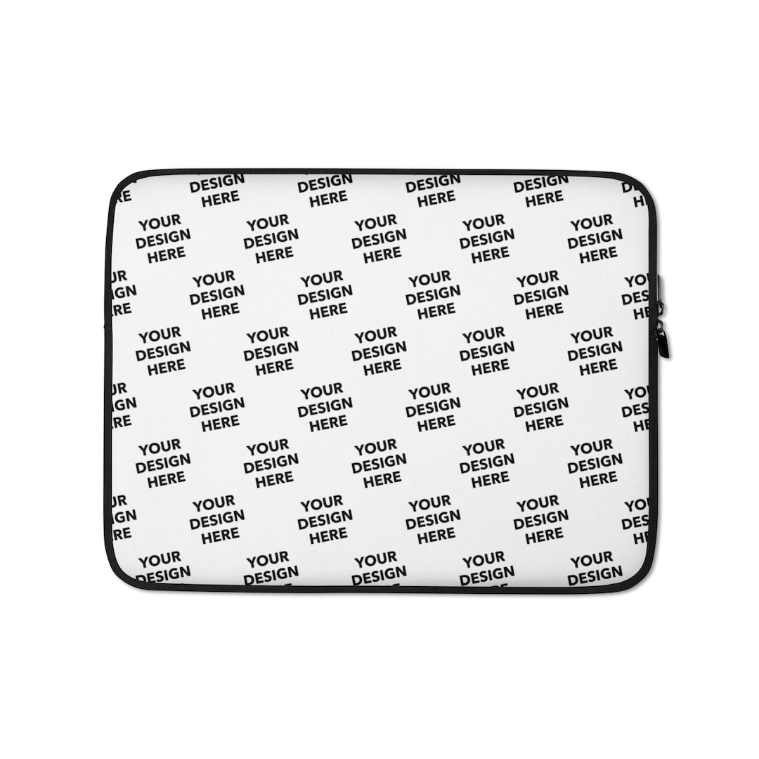 Custom Print Laptop Sleeve, Your Design or Logo All Over Print Laptop