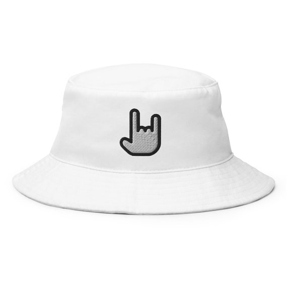 Heavy Metal Bucket Hat Embroidered 